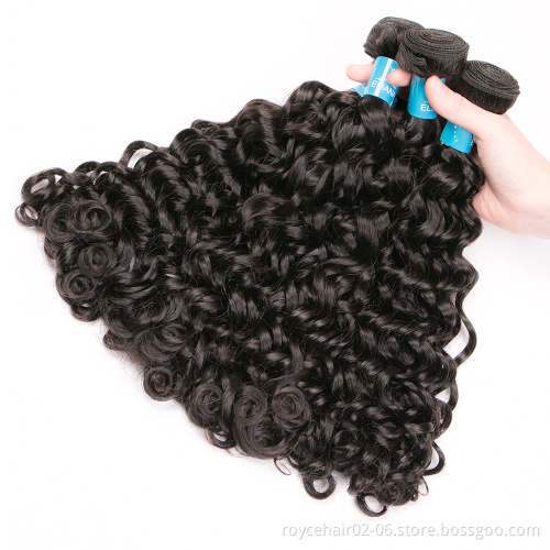 8 10 To 28 30 Inches Prices for Wet and Wavy Unprocessed Brazilian Human Hair Water Wave bundle in Mozambique